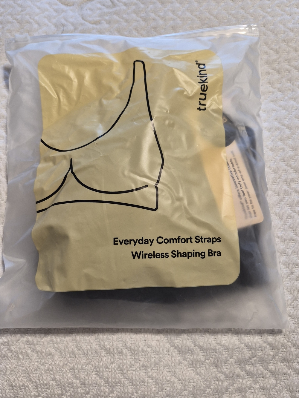 Truekind Everyday Comfort Wireless Shaping Bra - Black - Picture 2 of 7